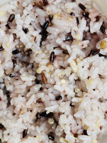Japgokbap [Steam Rice]