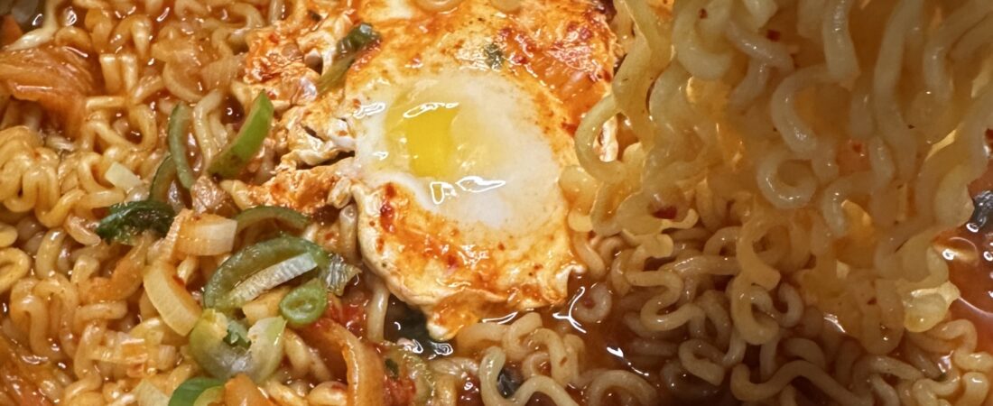 “The Best Kimchi Ramen Ever”