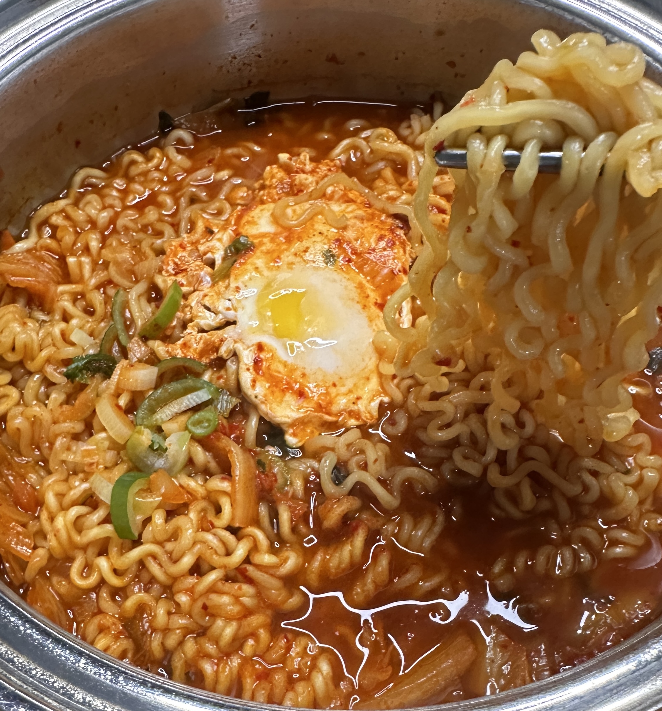 “The Best Kimchi Ramen Ever”